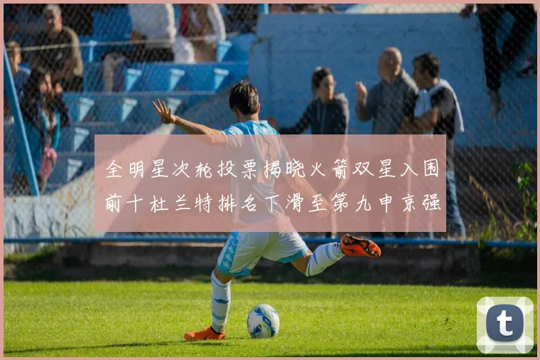 全明星次轮投票揭晓火箭双星入围前十杜兰特排名下滑至第九申京强势晋级第十位